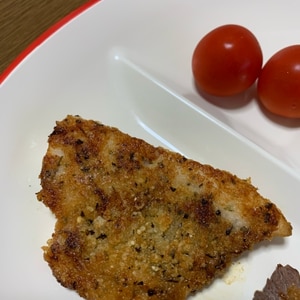 フライパンで簡単！メカジキの香草パン粉焼き